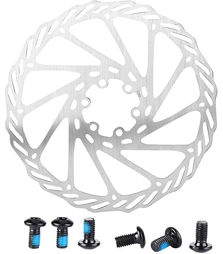 パーツ Tektro t2.3mm 180mm 6-Bolt Brake Rotor Amazon.com: TEKTRO 52 Series Bicycle Disc Brake Rotor For